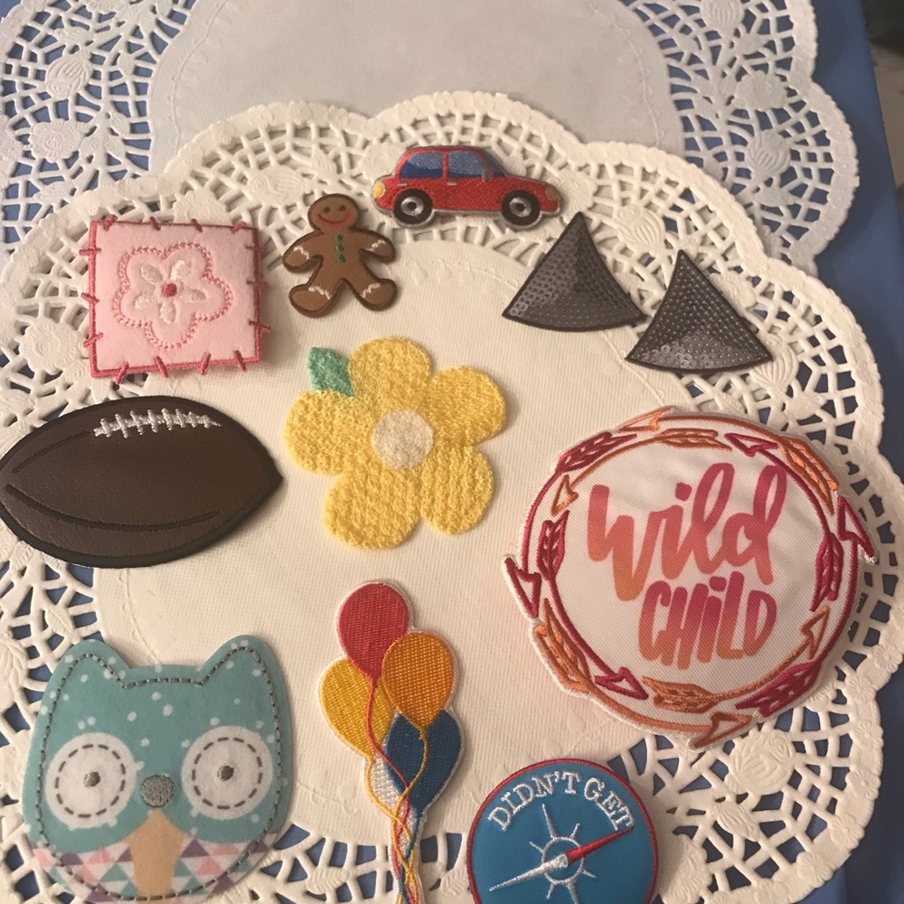 Colorful Kids Patch Set